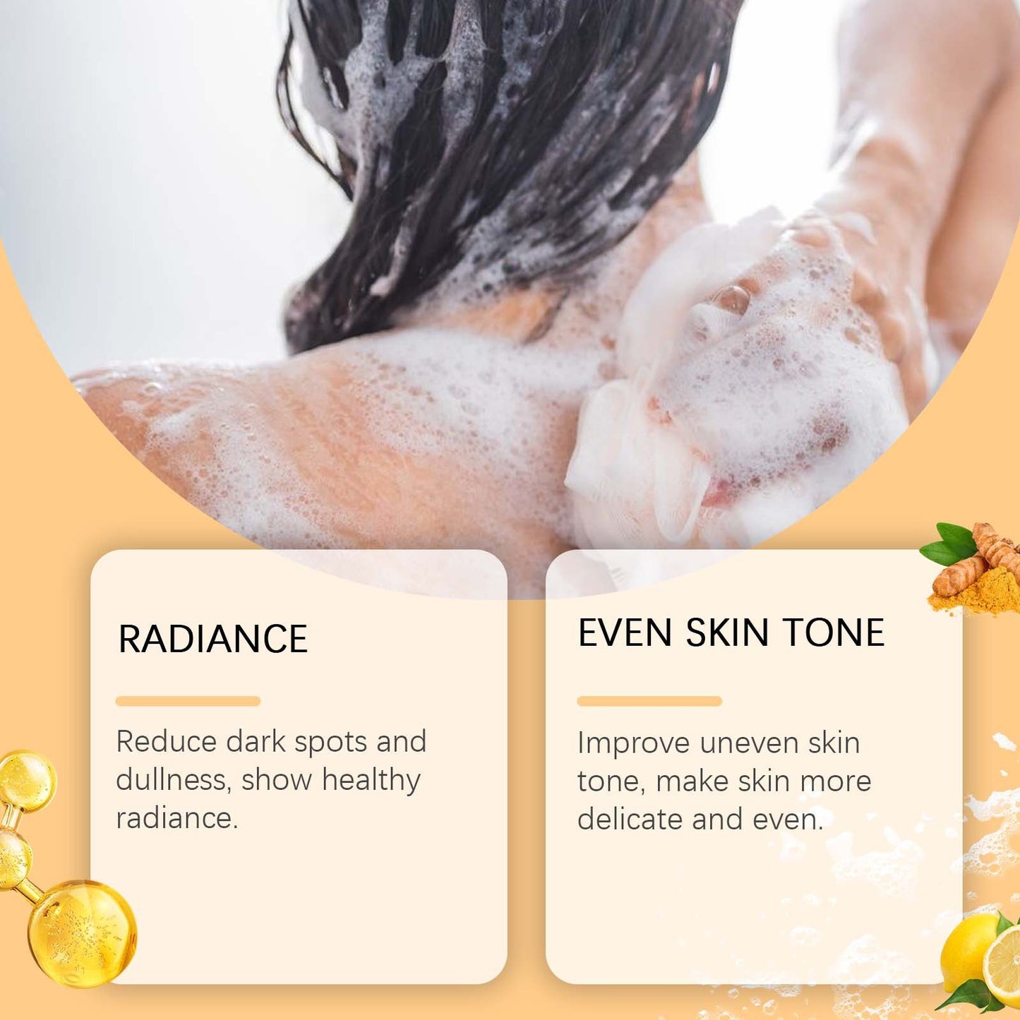 Lemon Turmeric Soap Body Gentle