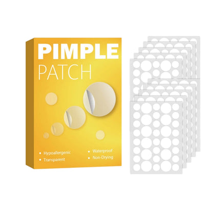 Pimple Patches 360pcs Transparent Round Hydrocolloid Acne Patches, Gentle & Invisible, Day & Night Use, For All Skin Types