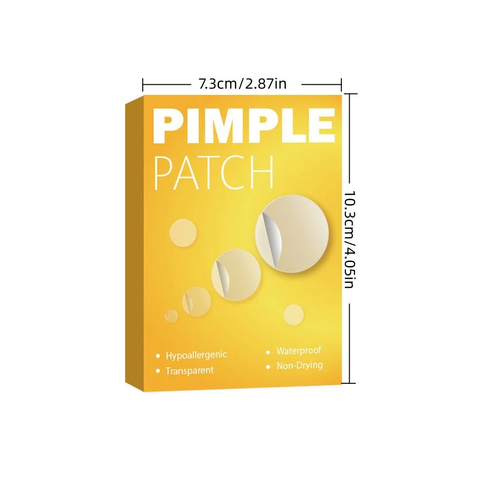 Pimple Patches 360pcs Transparent Round Hydrocolloid Acne Patches, Gentle & Invisible, Day & Night Use, For All Skin Types