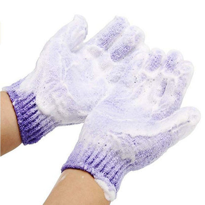 Bath Gloves Powerful Double Sided Exfoliating Bath Towel - Glamory Beauty