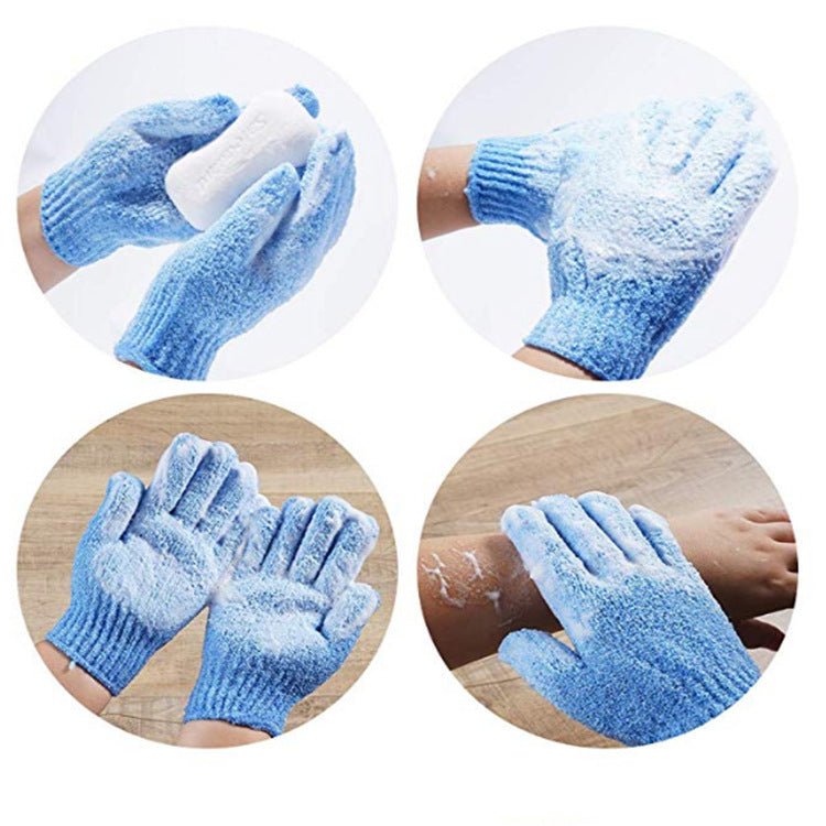 Bath Gloves Powerful Double Sided Exfoliating Bath Towel - Glamory Beauty