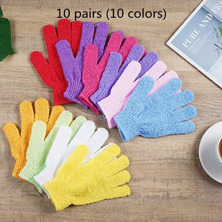 Bath Gloves Powerful Double Sided Exfoliating Bath Towel - Glamory Beauty