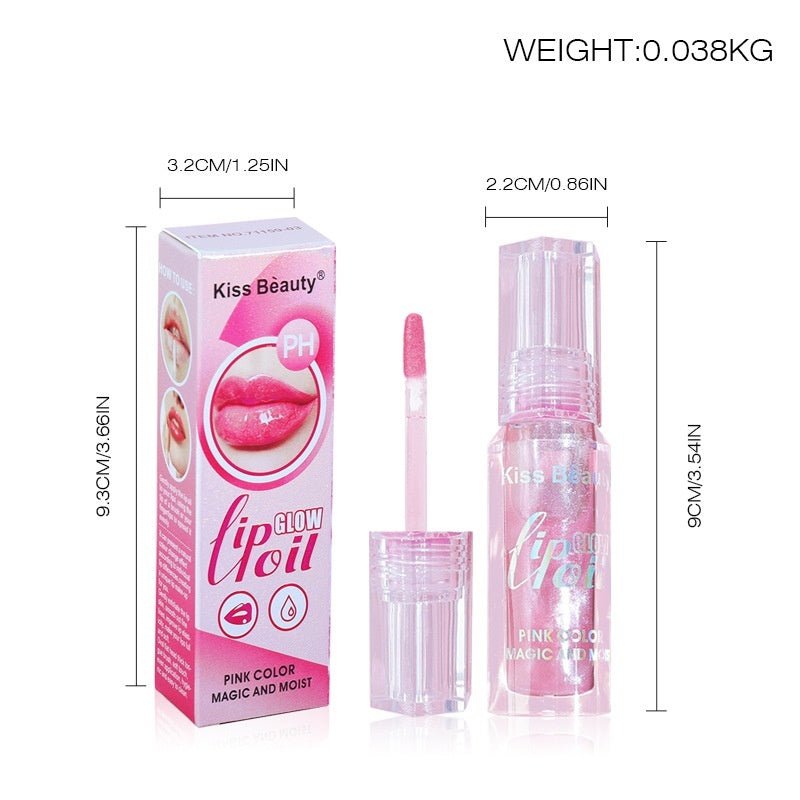 Color Changing Lip Gloss Repair Temperature Change Moisturizing Lipstick - Glamory Beauty
