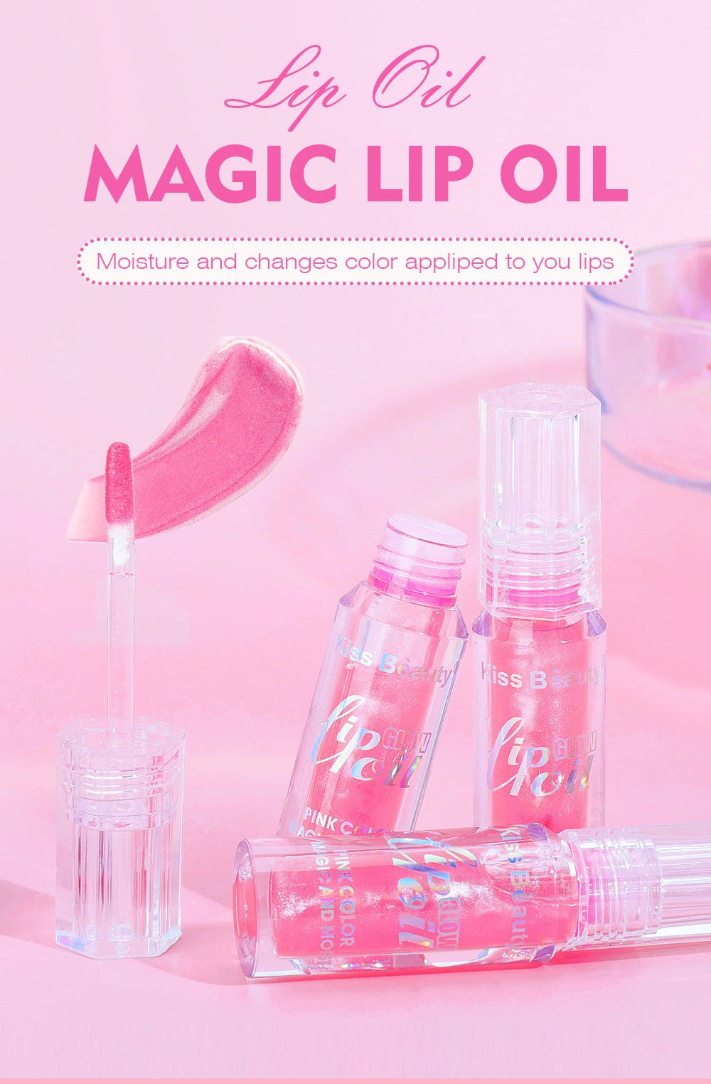 Color Changing Lip Gloss Repair Temperature Change Moisturizing Lipstick - Glamory Beauty