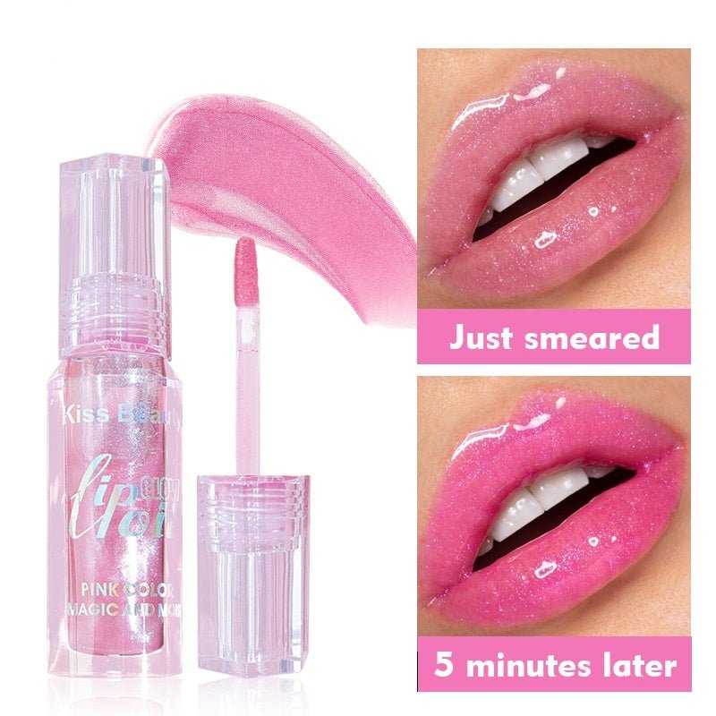 Color Changing Lip Gloss Repair Temperature Change Moisturizing Lipstick - Glamory Beauty