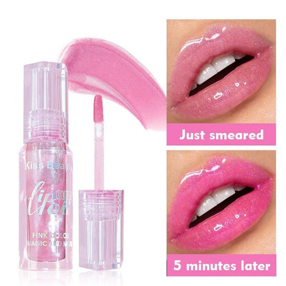 Color Changing Lip Gloss Repair Temperature Change Moisturizing Lipstick - Glamory Beauty