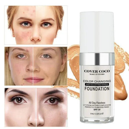 Concealing Foundation Temperature Change Skin Color - Glamory Beauty