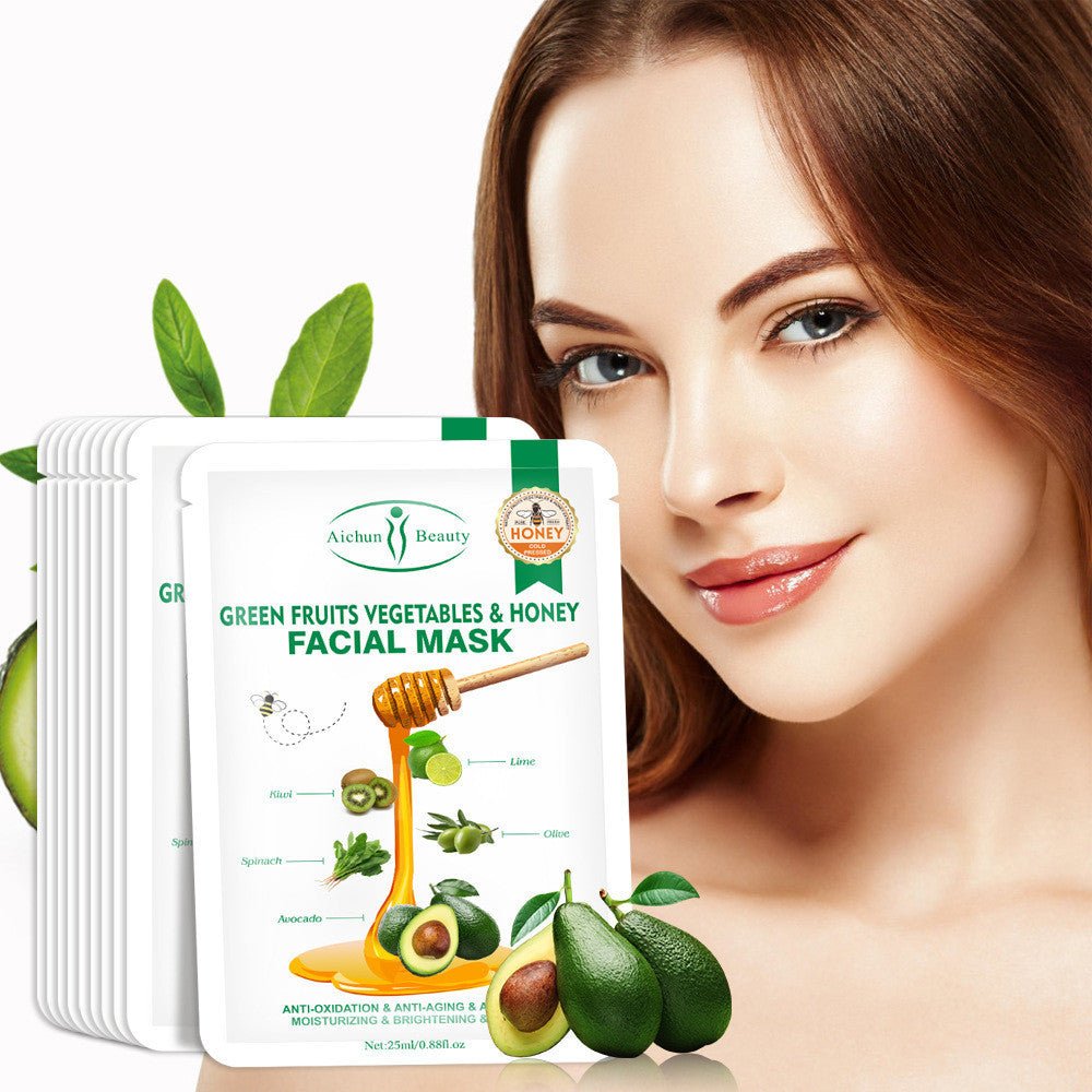 Honey Fruit Facial Mask Moisturizing And Hydrating Face - Glamory Beauty