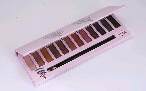 Kelly 12 color eyeshadow Kelly eyeshadow Kelly matte eyeshadow - Glamory Beauty