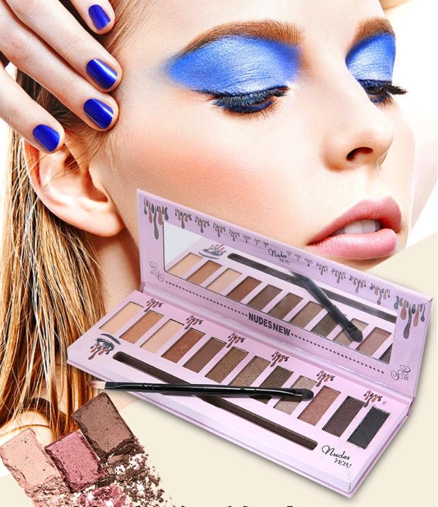 Kelly 12 color eyeshadow Kelly eyeshadow Kelly matte eyeshadow - Glamory Beauty