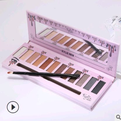 Kelly 12 color eyeshadow Kelly eyeshadow Kelly matte eyeshadow - Glamory Beauty