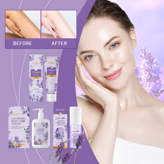 Lavender Body Skin Care Set Gentle Moisturizing Skin - Glamory Beauty