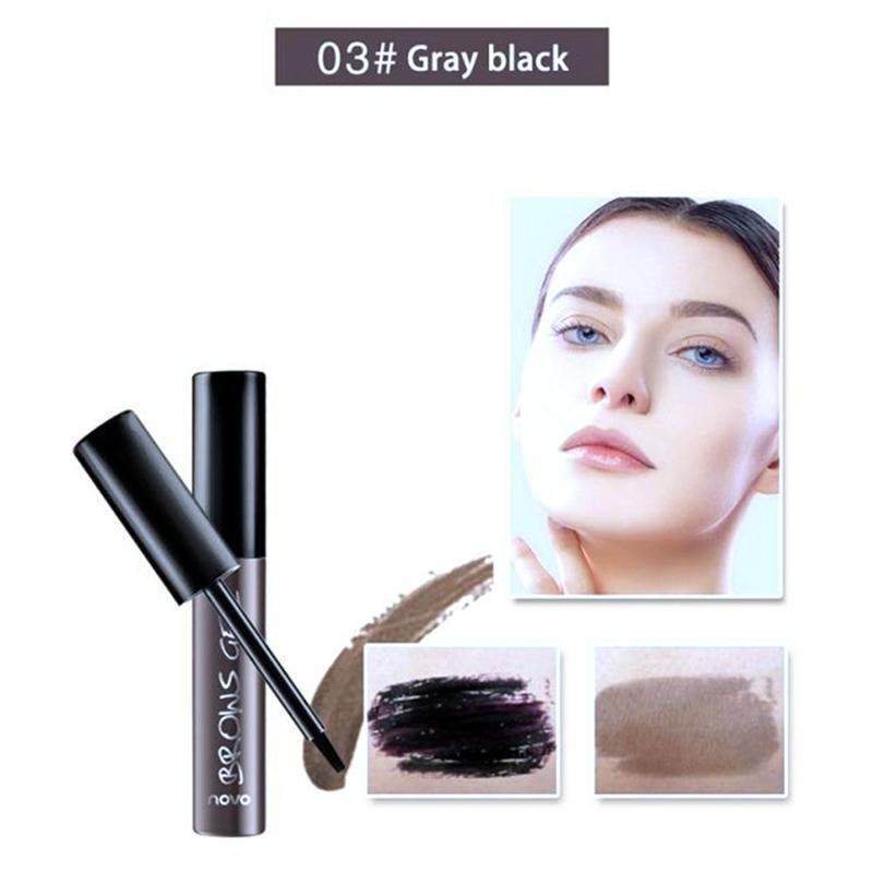 Peel Off Brown Black Eye Brow Tattoo Tint Waterproof Long - lasting Professional Eyebrow Gel Cream Mascara Eye Makeup Cosmetics - Glamory Beauty