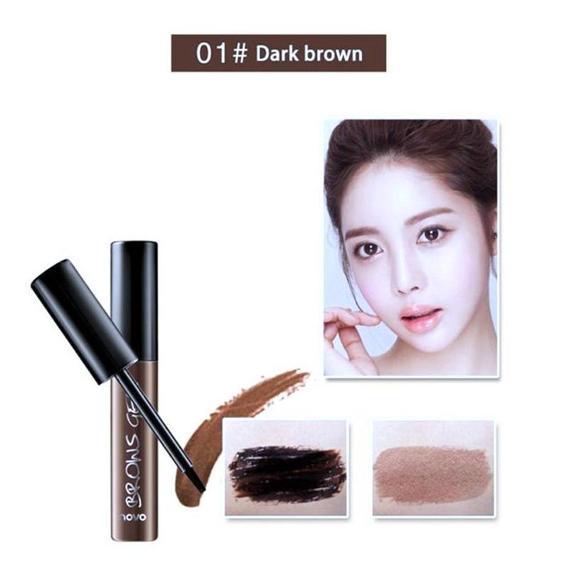 Peel Off Brown Black Eye Brow Tattoo Tint Waterproof Long - lasting Professional Eyebrow Gel Cream Mascara Eye Makeup Cosmetics - Glamory Beauty