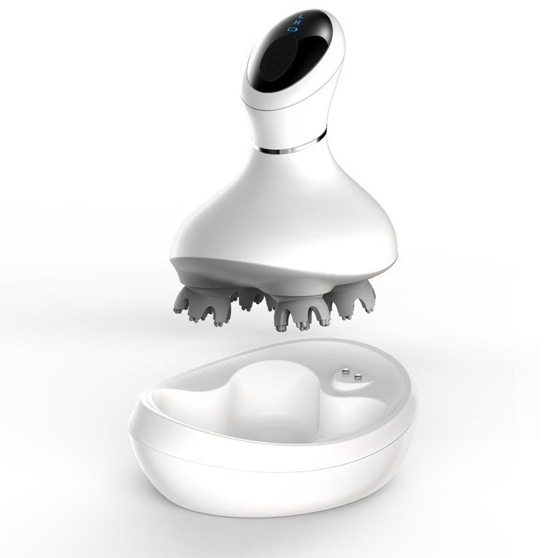 Rechargeable Waterproof Head Massager Electric Scalp Massager - Glamory Beauty