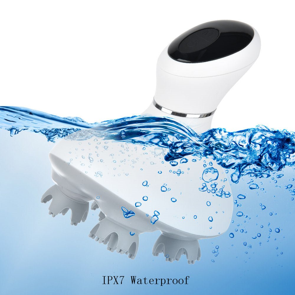 Rechargeable Waterproof Head Massager Electric Scalp Massager - Glamory Beauty