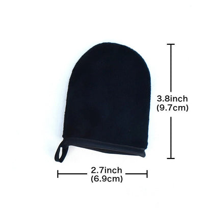 Self Tanning Mitt Applicator Kit 4 In 1 Self Applicator Set With Exfoliating Glove - Glamory Beauty