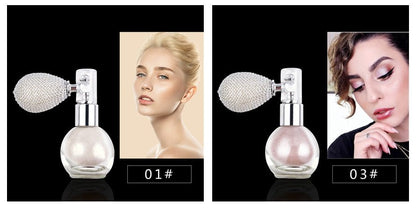 Spray Brightening Glitter Powder Body Powder Highlighter - Glamory Beauty