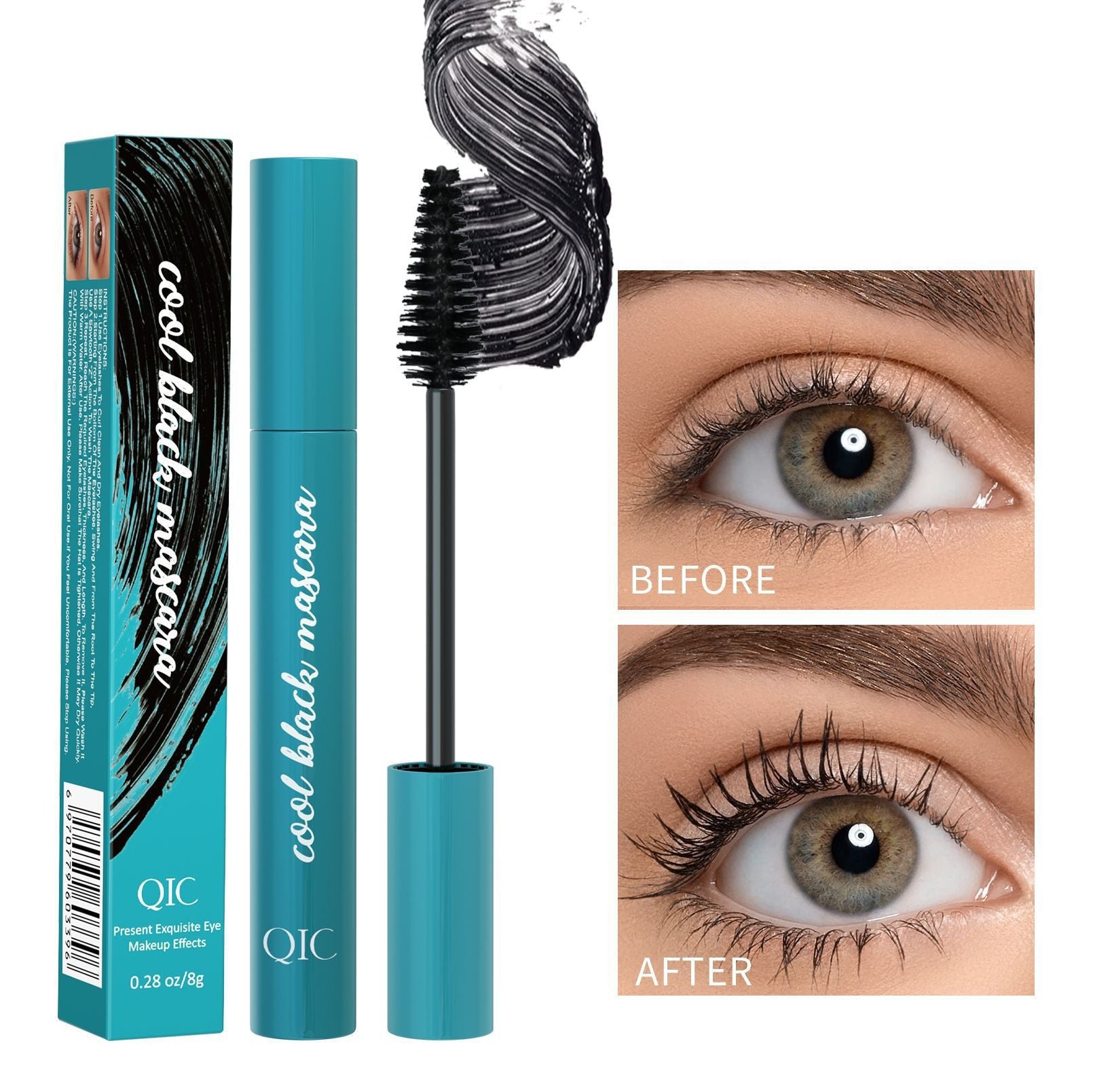 Waterproof Mascara Not Smudge - Glamory Beauty